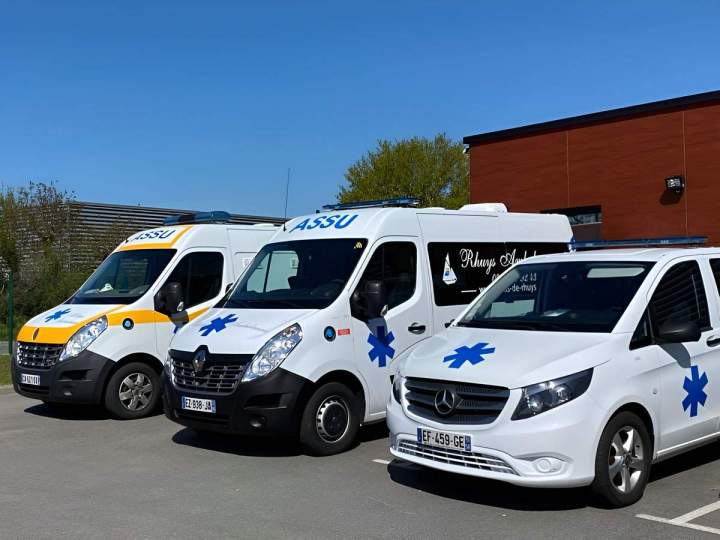 Véhicules pour transport sanitaire conventionné Sarzeau