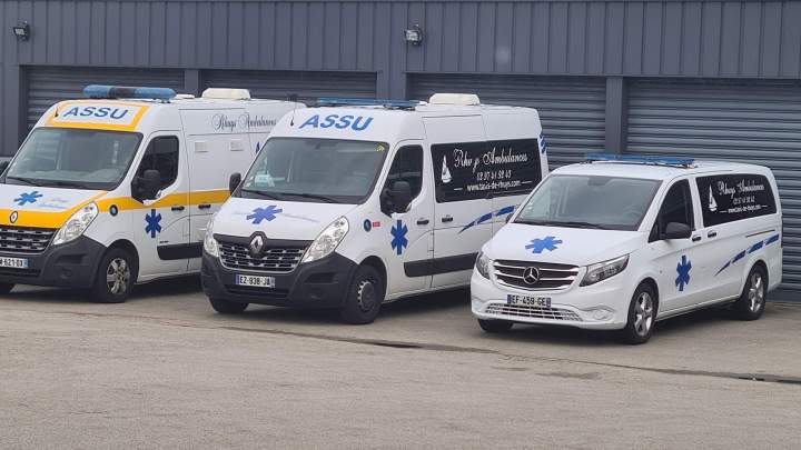 Véhicules pour le transport sanitaire conventionné Sarzeau